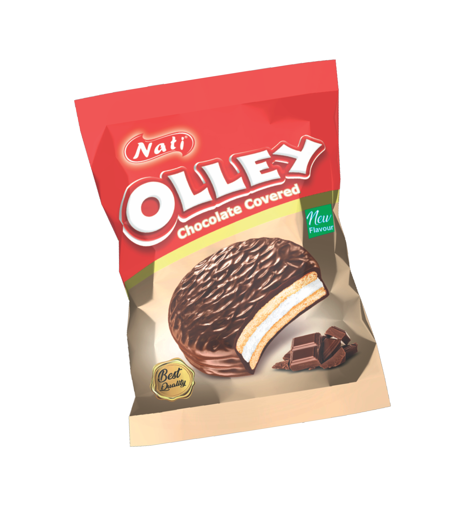 “OLLEY” CHOCOLATE COVERED MARSHMALLOW BISCUITS