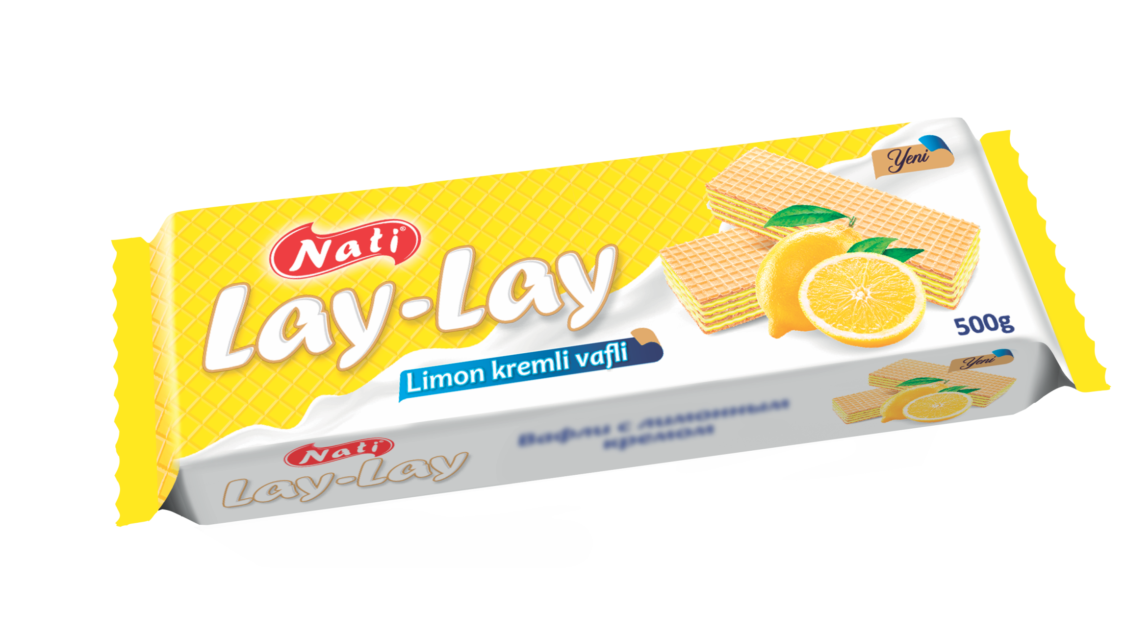 "LAY-LAY" LİMON KREMLİ VAFLİ