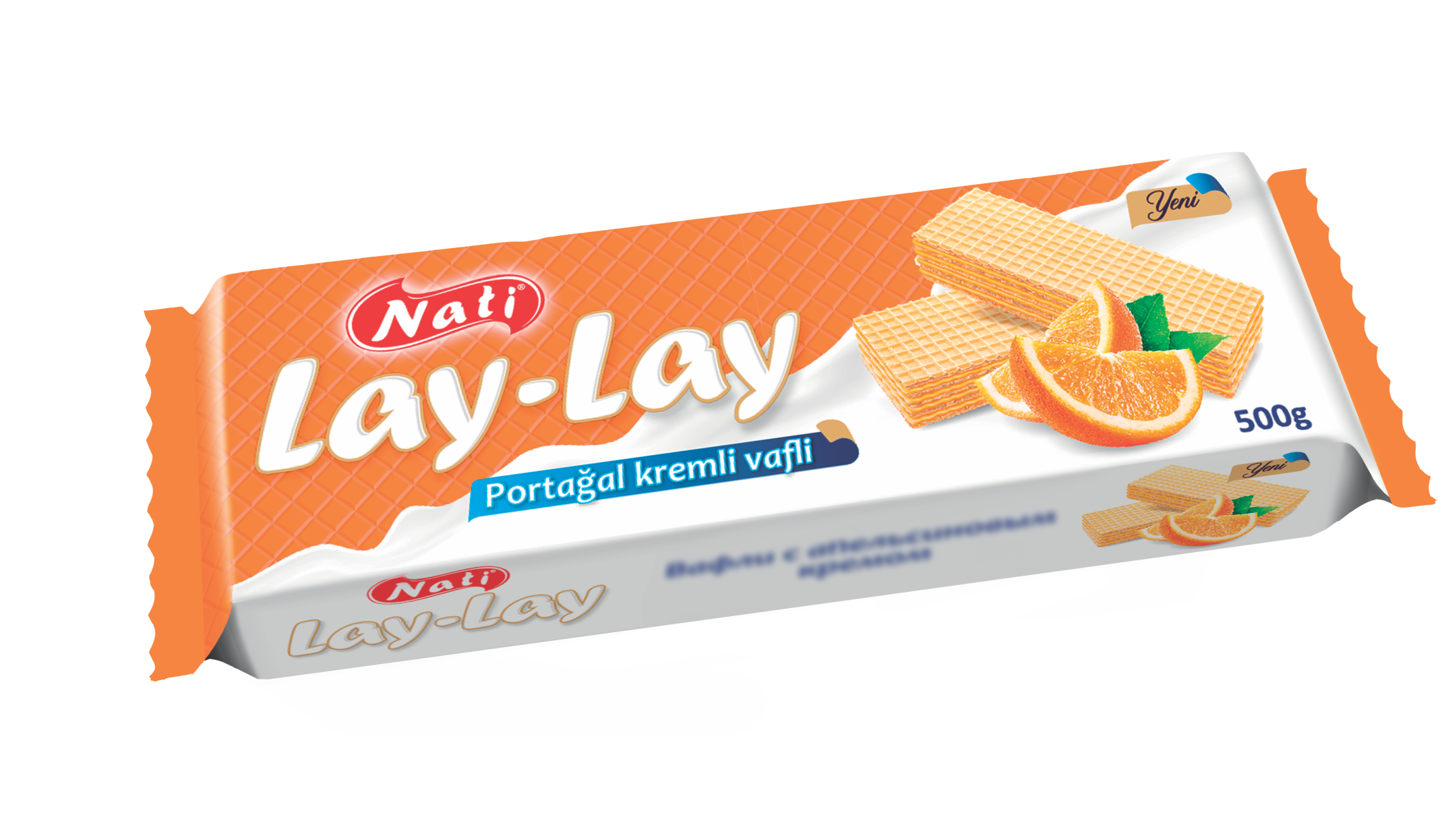 "LAY-LAY" PORTAĞAL KREMLİ VAFLİ