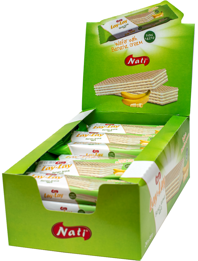 “LAY-LAY” BANAN KREMLİ VAFLİ