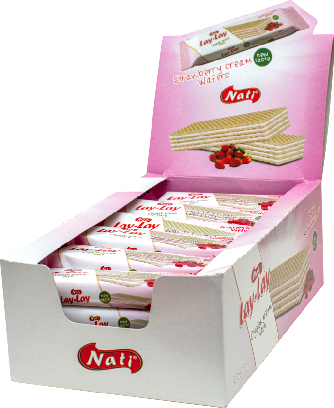 “LAY-LAY” ÇİYƏLƏK KREMLİ VAFLİ