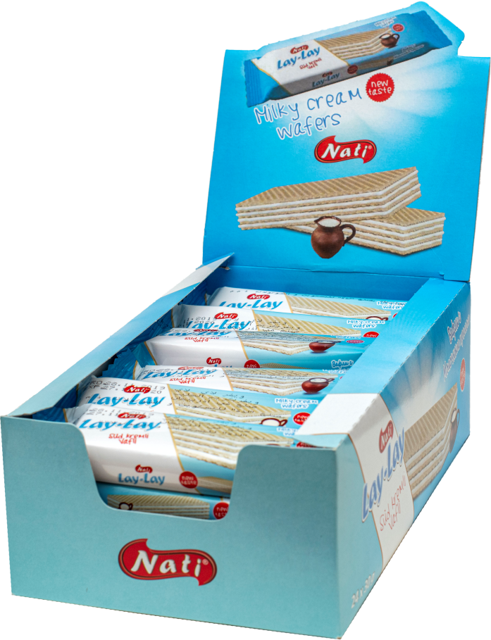 “LAY-LAY” SÜDLÜ KREMLİ VAFLİ
